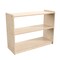 Flash Furniture Bright Beginnings Commercial 2 Shelf Wooden Classroom Open Storage Unit, Natural MK-KE23919-GG - alternate 1